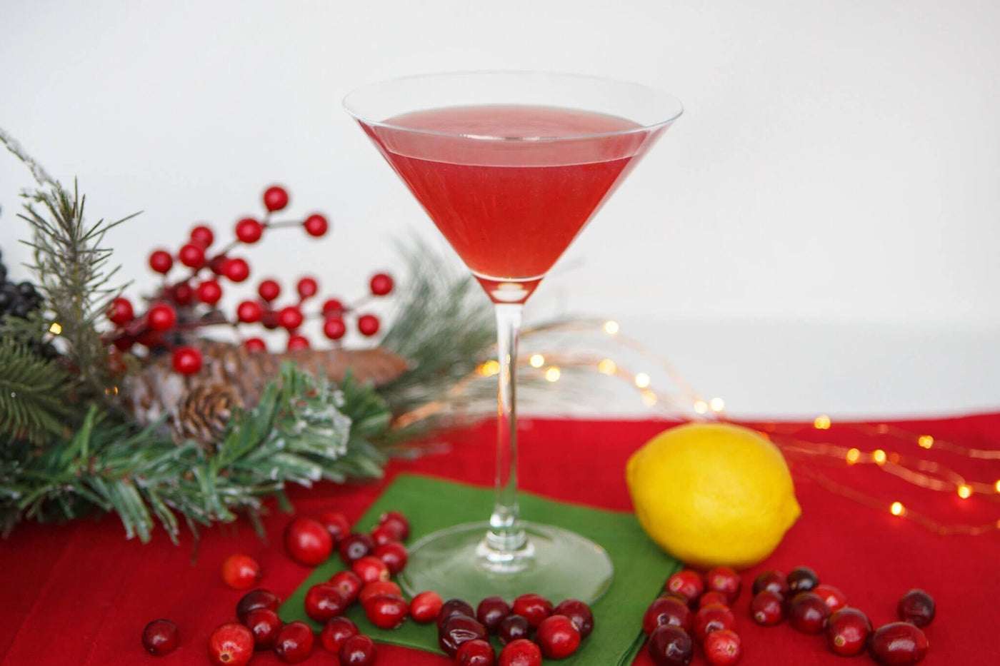 Cranberry Lemon Drop Cocktail