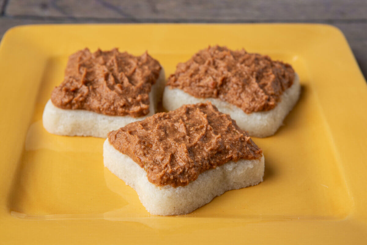 BBQ Pork over Pureed Country Bread