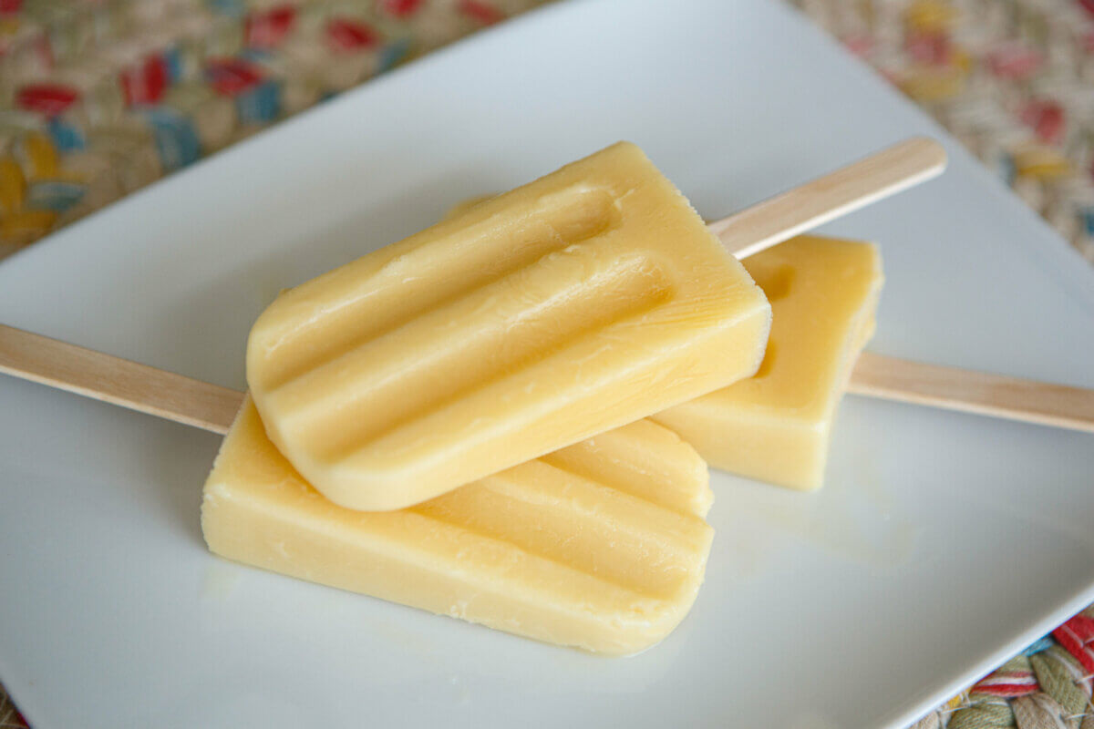 Orange Dream Ice Pop