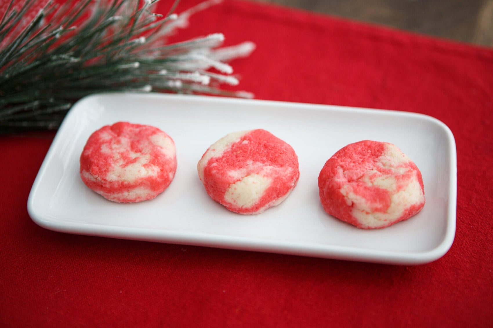 Peppermint Swirl Cookies