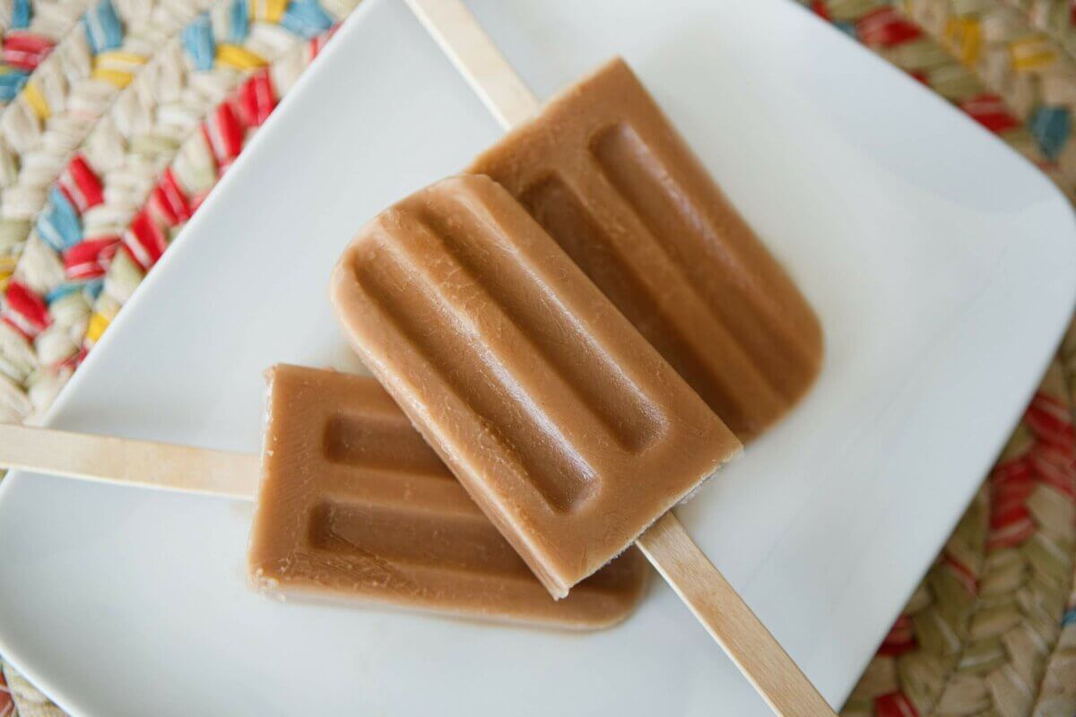 Orange Chocolate Ice Pop