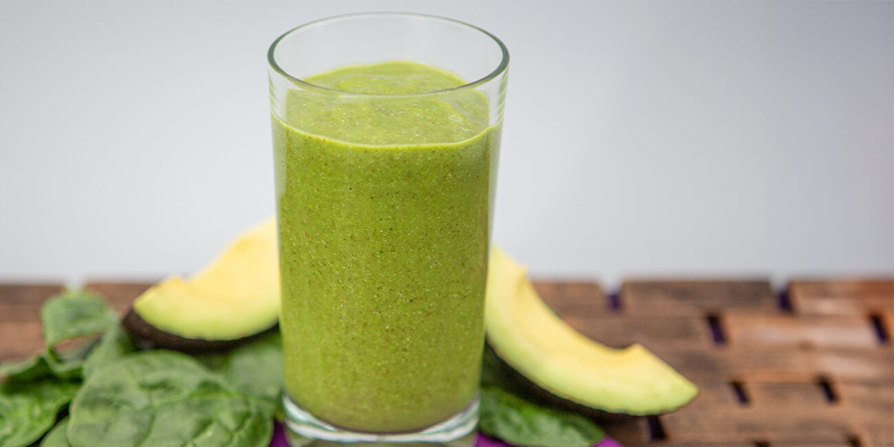 Spinach Avocado Fiber Smoothie