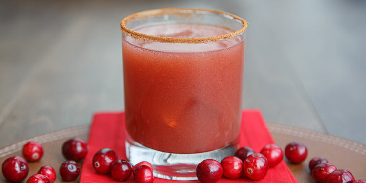 Cranberry Cinnamon Whiskey Sour