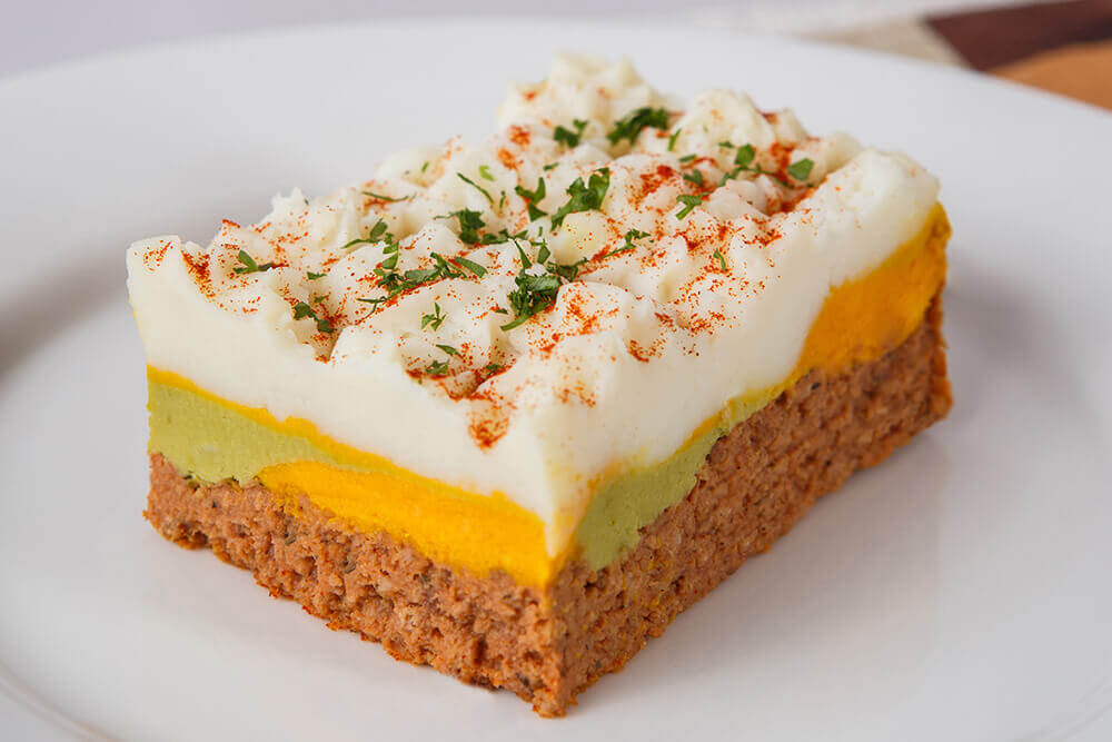 IDDSI Level 5 Minced Meat Shepherd’s Pie