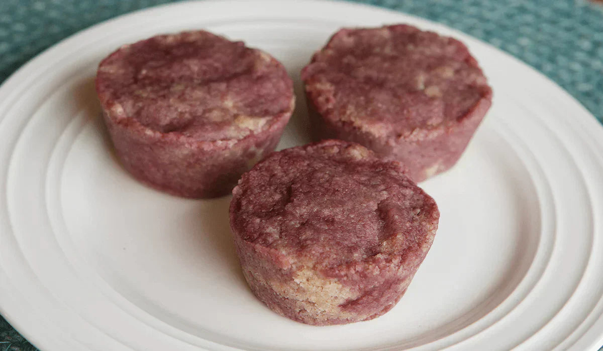 Level 4 Pureed Berry Muffins