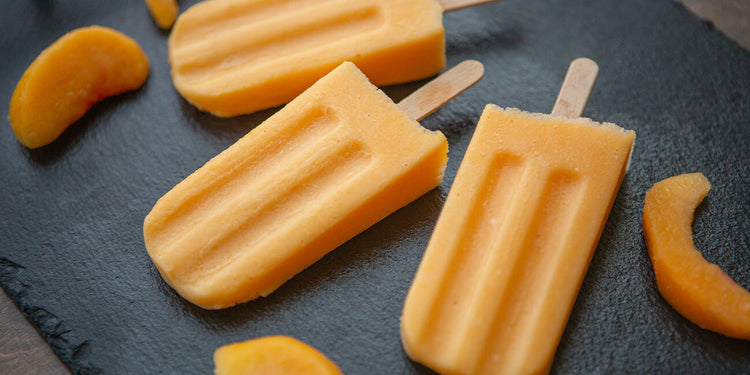 Peach Mango Popsicles