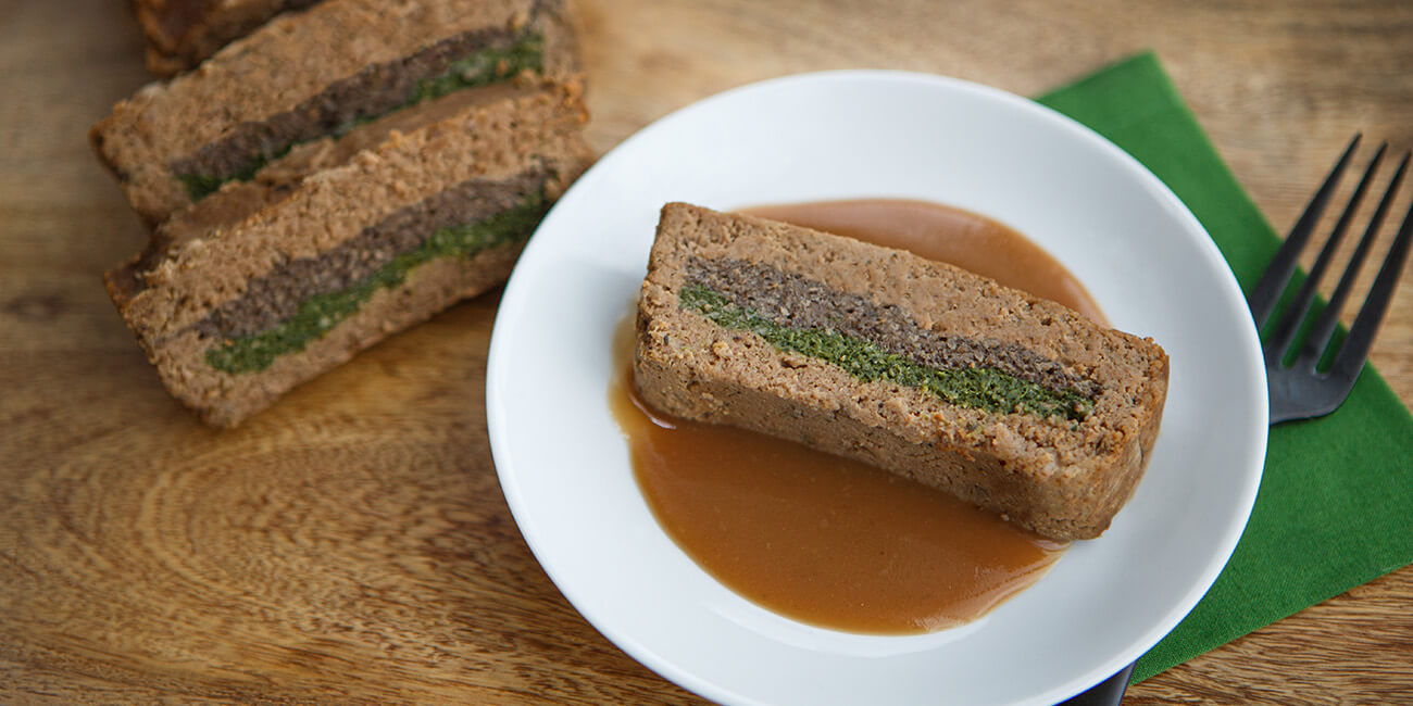 Spinach & Mushroom Beef Roast