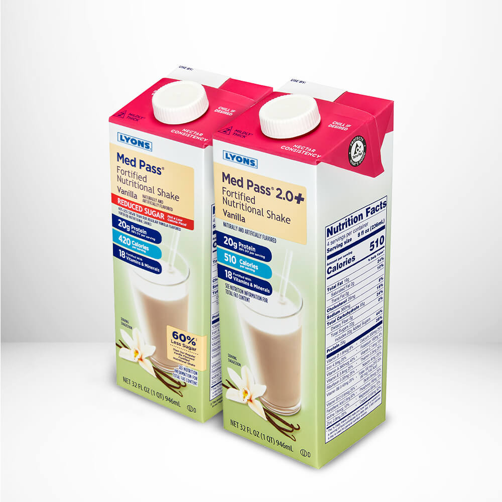 Med Pass® Fortified Nutrition Shakes.