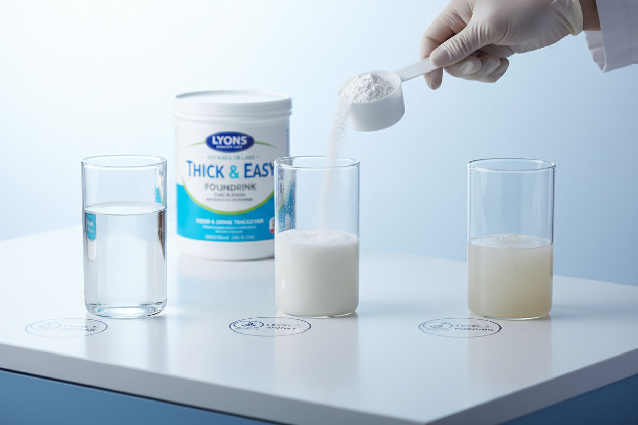 lyons health labs thick and easy product preparation